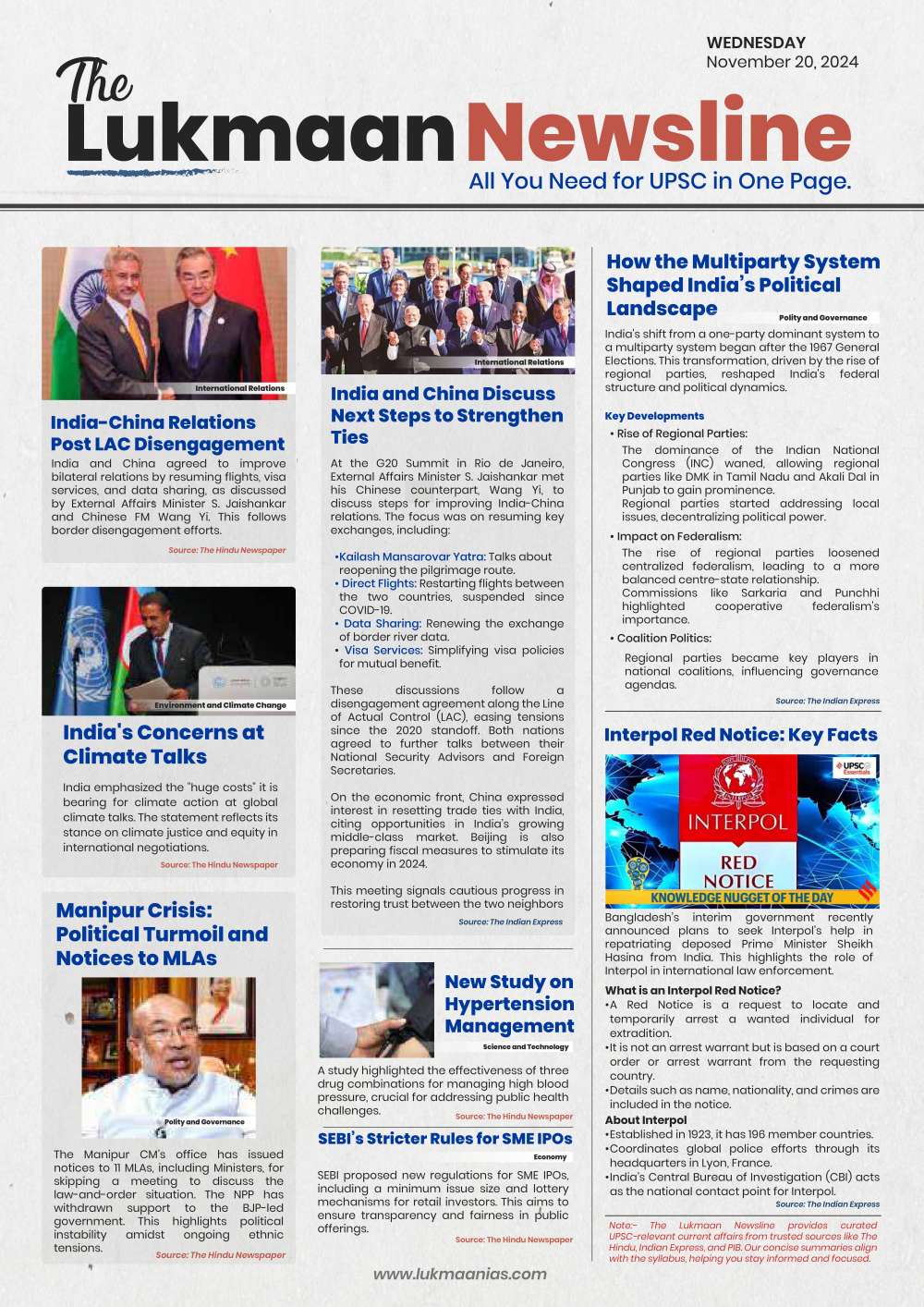 The Lukmaan Newsline_20 Nov 2024